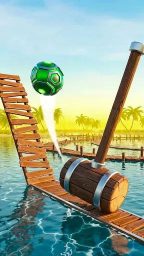 Скриншот 6 — Rollance Sky Ball Runner 3D