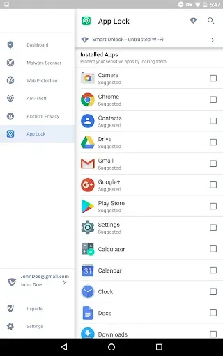 Скриншот 5 — VIPRE Android Security