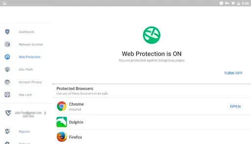 Скриншот 7 — VIPRE Android Security