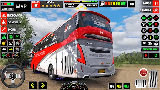 Скриншот 3 — Bus Driving Modern Bus Game