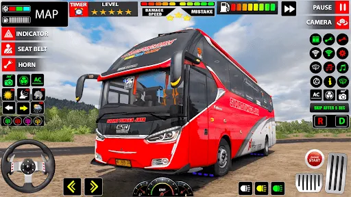 Скриншот 5 — Bus Driving Modern Bus Game