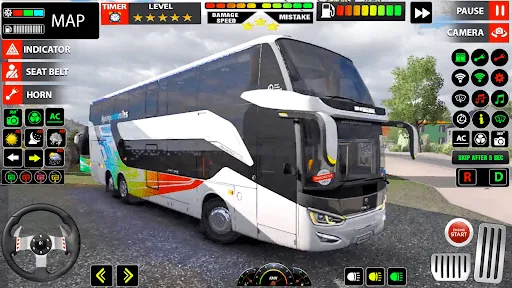 Скриншот 6 — Bus Driving Modern Bus Game