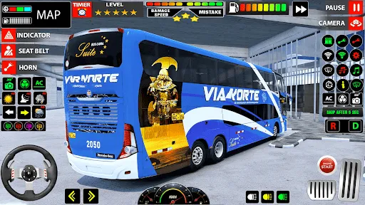 Скриншот 7 — Bus Driving Modern Bus Game