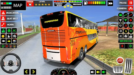 Скриншот 8 — Bus Driving Modern Bus Game