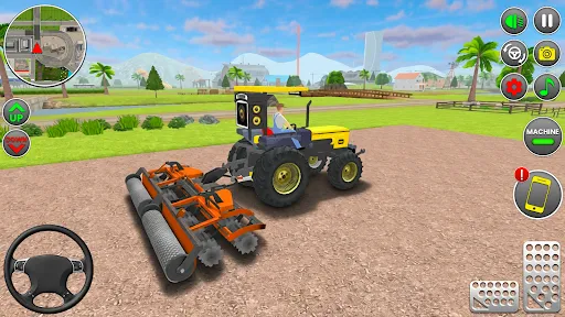 Скриншот 1 — Indian Tractor Games Farming