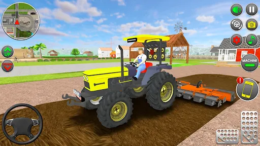 Скриншот 3 — Indian Tractor Games Farming