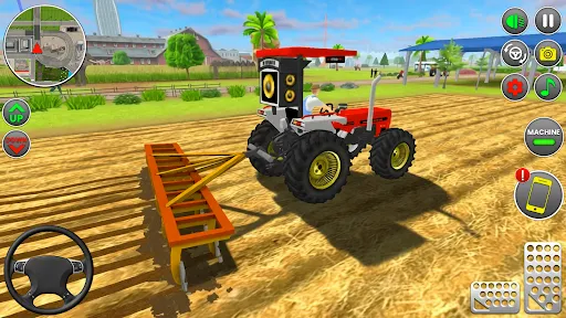 Скриншот 4 — Indian Tractor Games Farming