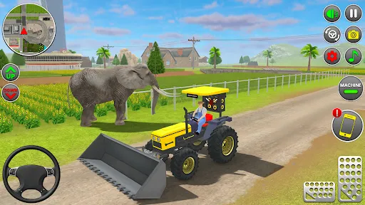 Скриншот 5 — Indian Tractor Games Farming