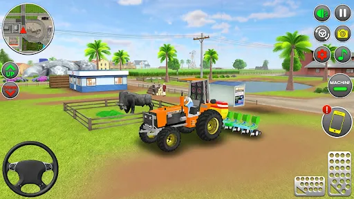 Скриншот 6 — Indian Tractor Games Farming