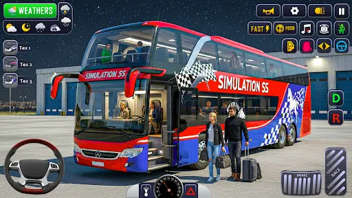 Скриншот 1 — City Transport Coach Bus Game