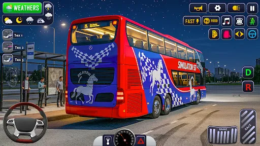 Скриншот 2 — City Transport Coach Bus Game