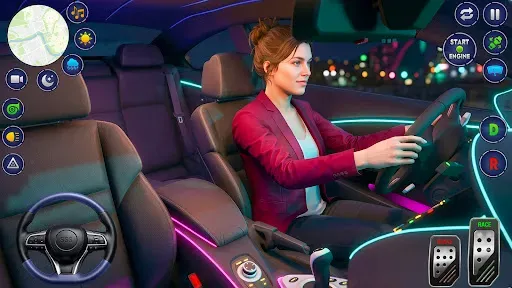 Скриншот 2 — City Car Driving Open World 3D