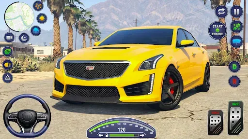 Скриншот 8 — City Car Driving Open World 3D