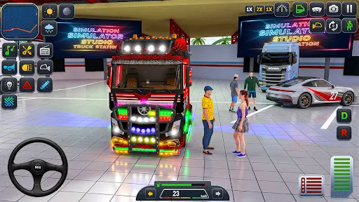 Скриншот 1 — City Transport Truck Game 3D
