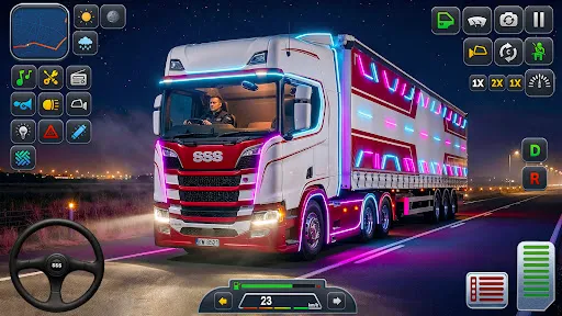 Скриншот 4 — City Transport Truck Game 3D