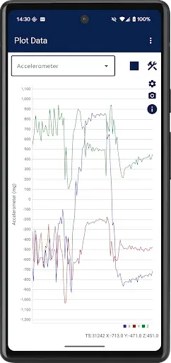 Скриншот 6 — ST BLE Sensor