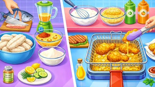 Скриншот 5 — kitchen Set Cooking Games Chef