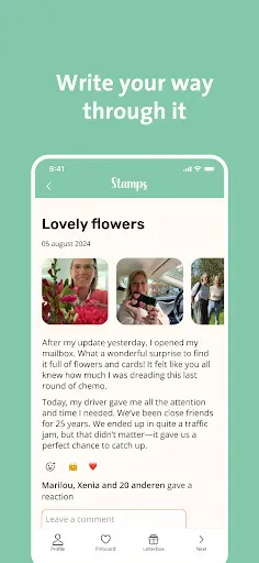 Скриншот 2 — Stamps - Share & Support