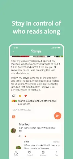 Скриншот 3 — Stamps - Share & Support