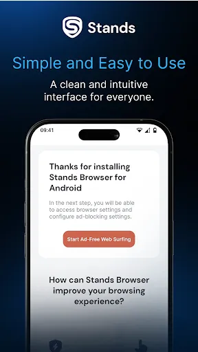 Скриншот 5 — Ad blocker browser for Android