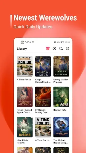 Скриншот 2 — NovelNook - Роман и Оборотень