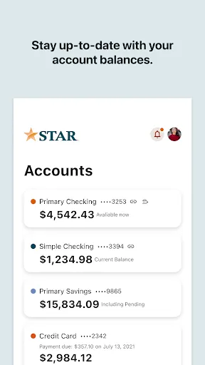 Скриншот 2 — STAR Bank Mobile