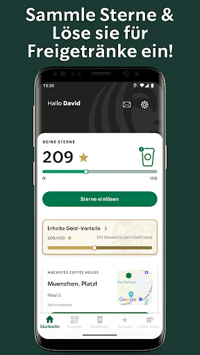 Скриншот 1 — Starbucks® Deutschland