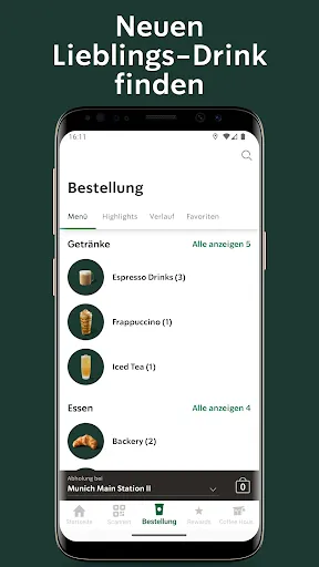 Скриншот 5 — Starbucks® Deutschland