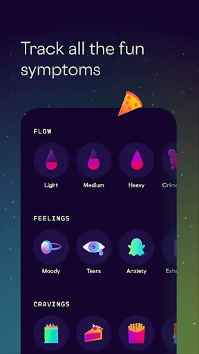 Скриншот 3 — Stardust Period Tracker