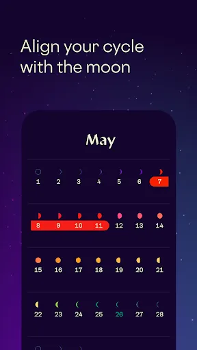 Скриншот 6 — Stardust Period Tracker
