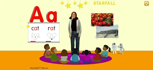 Скриншот 8 — Starfall ABCs