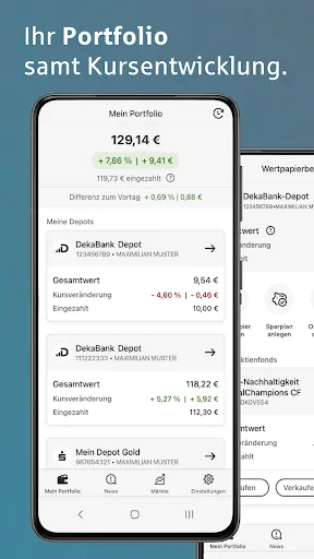 Скриншот 1 — S-Invest - Wertpapiere + Börse