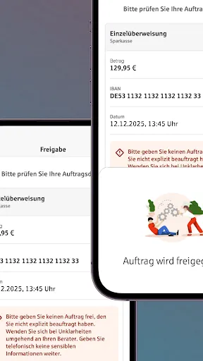 Скриншот 2 — S-pushTAN - sichere Freigaben