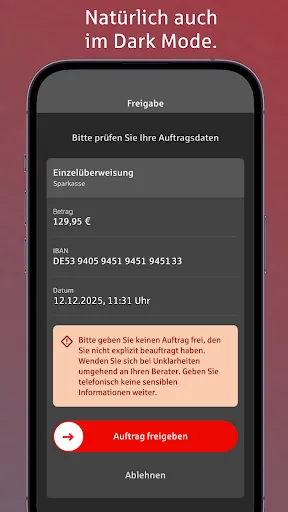Скриншот 6 — S-pushTAN - sichere Freigaben