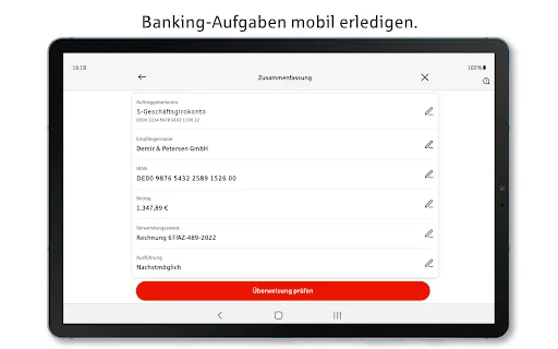 Скриншот 8 — Sparkasse Business