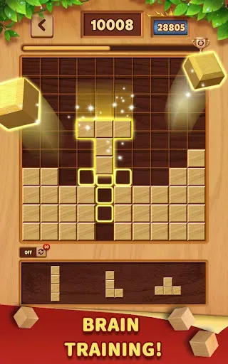 Скриншот 1 — Block Guru - Wood 3D Cube