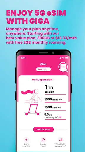 Скриншот 3 — giga! Best Telco in an App