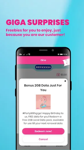Скриншот 8 — giga! Best Telco in an App