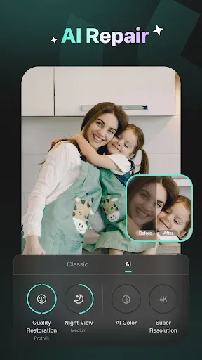 Скриншот 2 — Winkit - AI Video Enhancer