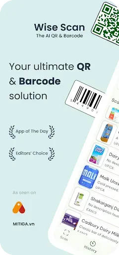 Скриншот 5 — Wise Scan: The AI QR & Barcode