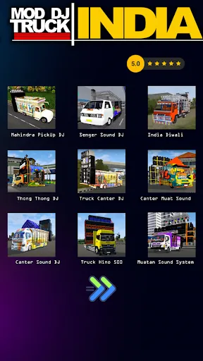 Скриншот 1 — Mod Dj Truck India
