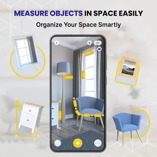 Скриншот 4 — AR Ruler: Tape Measure Tools