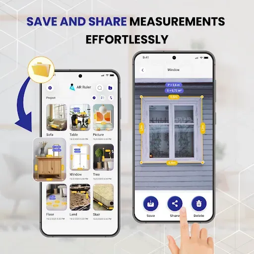Скриншот 8 — AR Ruler: Tape Measure Tools