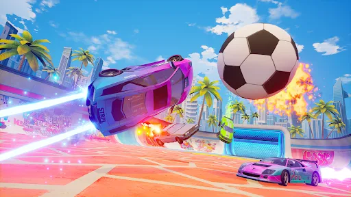 Скриншот 1 — Cars Royale: Battle Arena
