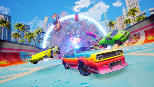 Скриншот 5 — Cars Royale: Battle Arena