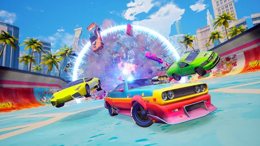 Скриншот 8 — Cars Royale: Battle Arena