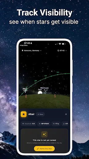 Скриншот 4 — Star Guide: Night Sky Map