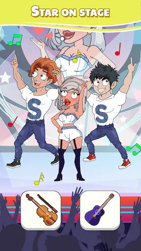 Скриншот 2 — Star's Choices: Fun Story