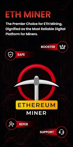 Скриншот 1 — Ethereum Mining, ETH Miner