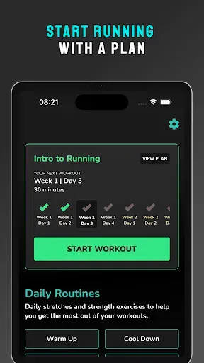 Скриншот 7 — Start Running: Treadmill Coach